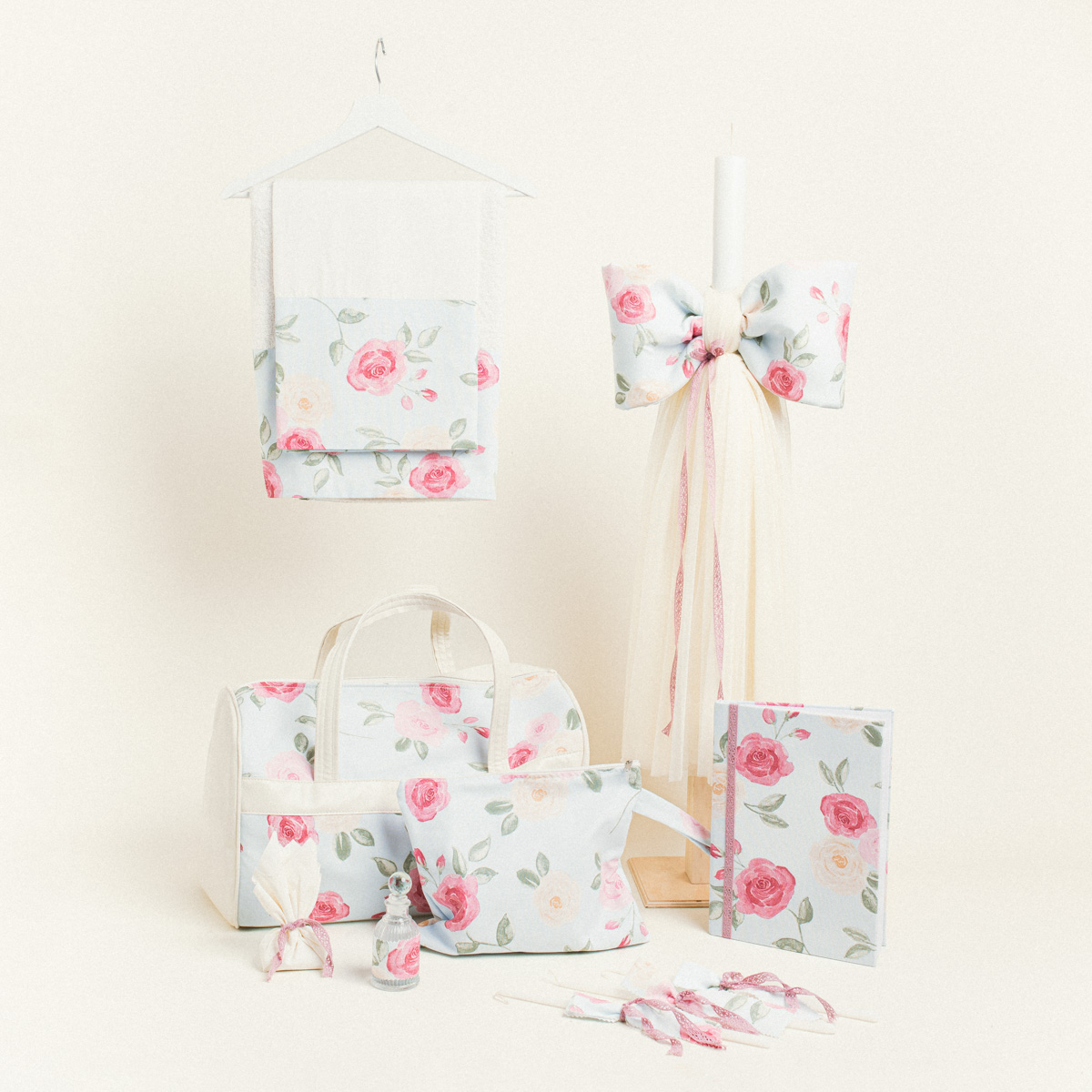 b9fd95f6-f4f4-480c-8e6c-cea9140f16b2 Beauty Home ΣΕΤ ΒΑΠΤΙΣΗΣ ΤΡΙΑΝΤΑΦΥΛΛΑ ΓΑΛΑΖΙΟ ΦΟΝΤΟ - Image 1