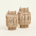 Beauty Home ΦΑΝΑΡΙ ΧΕΙΡΟΠΟΙΗΤΟ ΜΕ ΚΟΡΔΟΝΙ 31 x 19 cm - Image 2