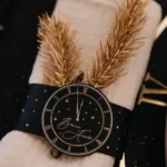 Beauty Home 6 κλαδιά έλατου σε κλαδί ματ χρυσό 17 cm - Image 2