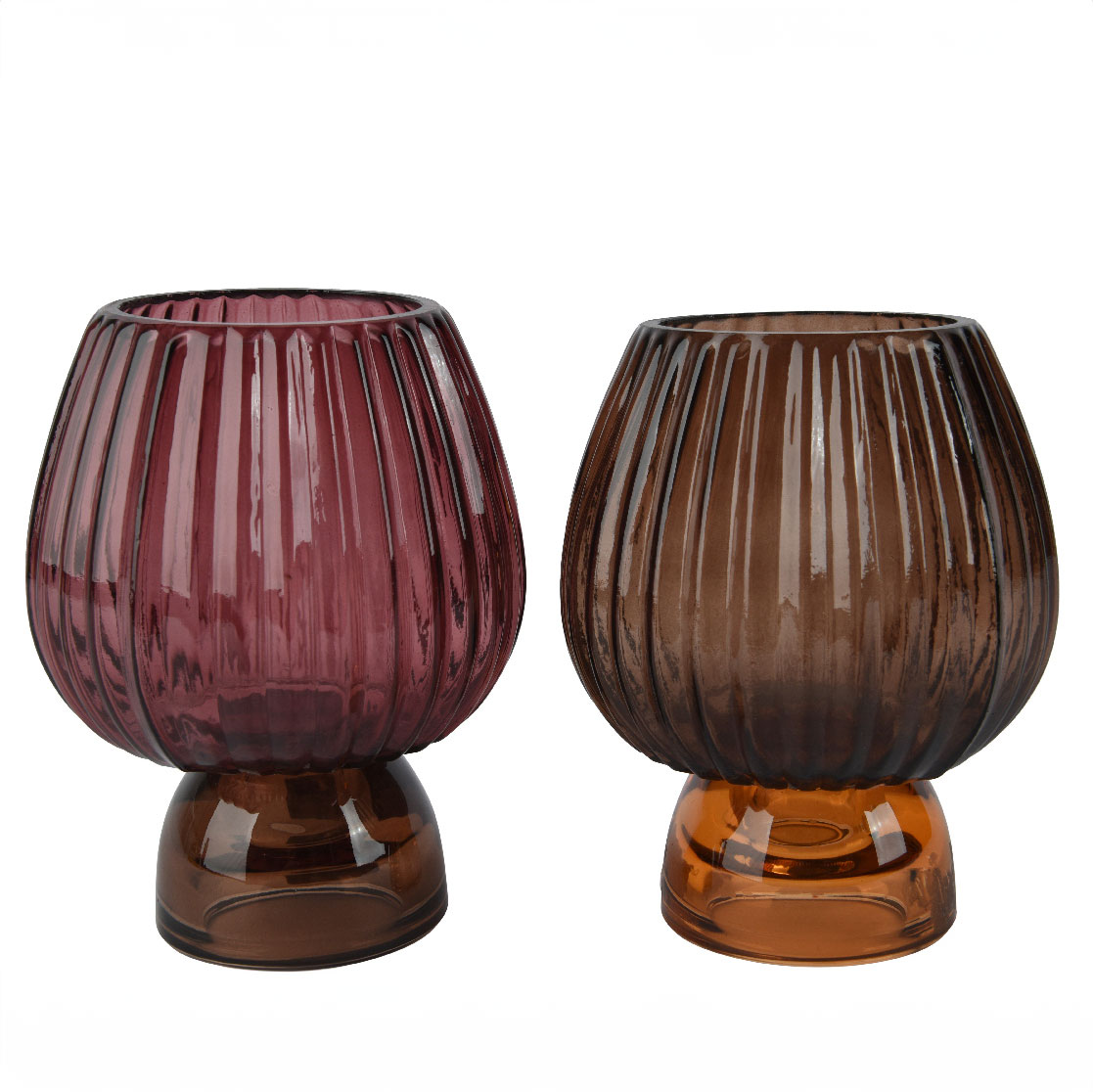 c27bb540-921b-430c-a15b-4d43f86cb0c8 Beauty Home Κηροπήγιο Γυάλινο Ø10 x 13 cm - Image 1