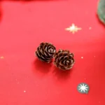 Beauty Home 12 Κουκουνάρια Χρυσά 2 cm - Image 2