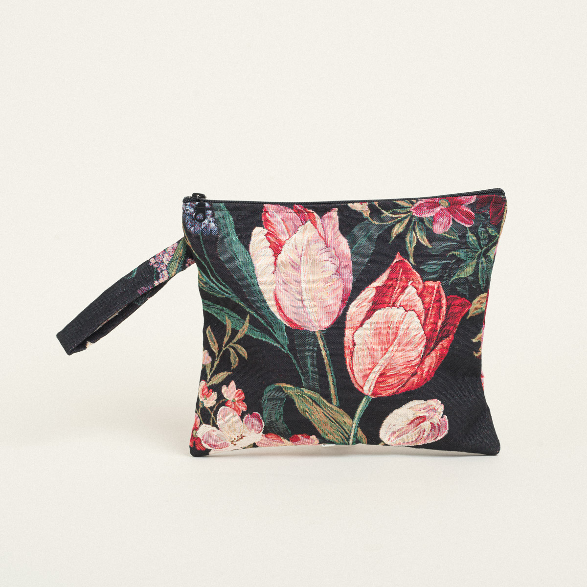 d6ed1d45-6640-4f55-a775-a2d5b339159a-3 Beauty Home ΝΕΣΕΣΕΡ 29 x 25 cm ΣΤΟΦΑ ΛΟΥΛΟΥΔΙΑ ΜΑΥΡΟ ΦΟΝΤΟ - Image 1