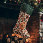 Beauty Home ΚΑΛΤΣΑ 50 x 30 CM ΣΤΟΦΑ ΛΟΥΛΟΥΔΙΑ FOLKLORE