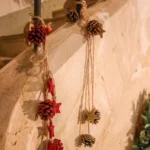 Beauty Home ΚΡΕΜΑΣΤΟ ΔΙΑΚΟΣΜΗΤΙΚΟ ΜΕ ΑΣΤΕΡΙΑ ΚΑΙ ΚΟΥΚΟΥΝΑΡΕΣ  50 CM - Image 2