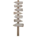 Beauty Home ΞΥΛΙΝΗ ΤΑΜΠΕΛΑ SUMMER VIBES 1.10 M X30 CM