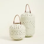 Beauty Home ΦΑΝΑΡΙ ΜΕΤΑΛΙΚΟ ΜΕΝΤΑ 51 x 28 cm - Image 2