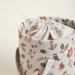 Beauty Home ΣΑΚΟΣ ΚΥΛΙΝΔΡΟΣ 43 x 30 cm  FOREST WOOD ANIMALS - Image 2