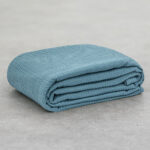 LINO Κουβέρτα Ημίδιπλη (170x240) Πικέ Cocoon Πετρόλ - Image 6