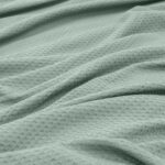 LINO Κουβέρτα Υπέρδιπλη (220x240) Πικέ Cocoon Μέντα - Image 5