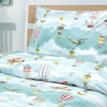 LINO ΠΑΙΔΙΚΑ ΣΕΤ ΣΕΝΤΟΝΙΑ CLOUD CHASERS PETROL 170X260 - Image 2