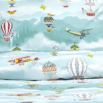 LINO ΠΑΙΔΙΚΑ ΣΕΤ ΣΕΝΤΟΝΙΑ CLOUD CHASERS PETROL 170X260 - Image 3