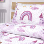 LINO ΠΑΙΔΙΚΑ ΣΕΤ ΣΕΝΤΟΝΙΑ DREAMY CASTLELAND WHITE 170X260 - Image 2