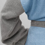 LINO Μπουρνούζι με κουκούλα Xlarge Revel Γαλάζιο - Image 9