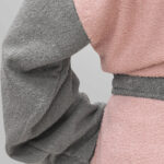 LINO Μπουρνούζι με κουκούλα Large Revel Ροζ - Image 10