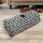 LINO Ριχτάρι Πολυθρόνας (180x180) Velora Γκρι - Image 4