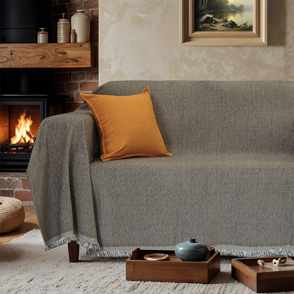 3000004511 LINO Ριχτάρι Καναπέ Διθέσιο (180x250) Boxi Χακί - Image 1