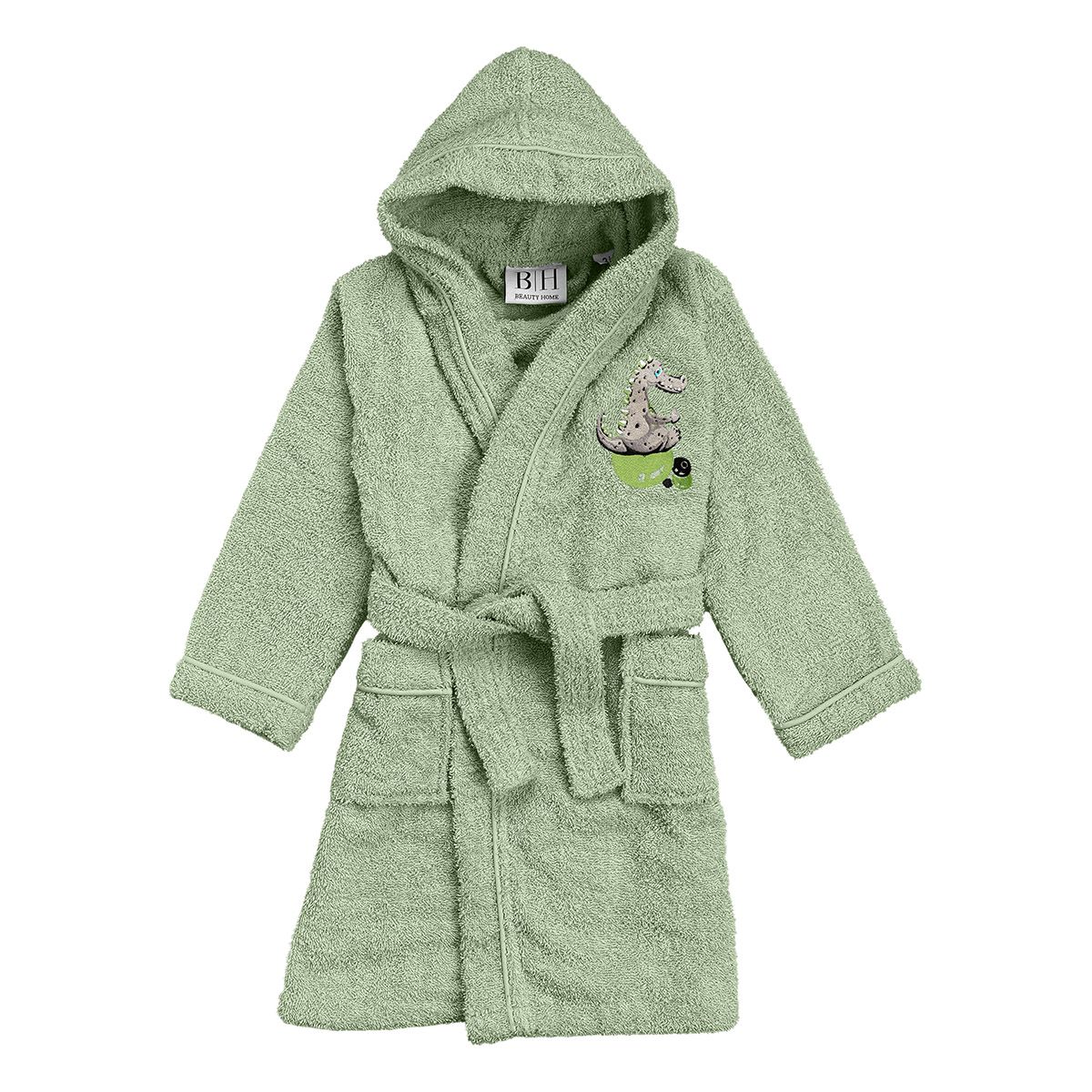 5416 Beauty Home Μπουρνούζι βρεφικό-παιδικό Art 5416 2-3 ετών Βεραμάν - Image 1