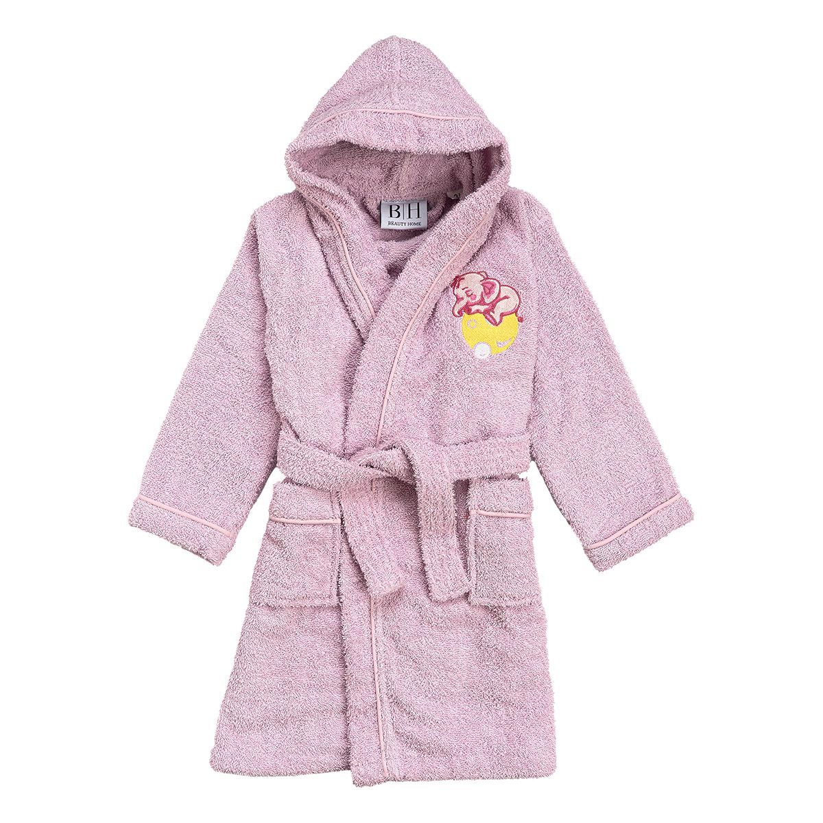 5420 Beauty Home Μπουρνούζι βρεφικό-παιδικό Art 5420 2-3 ετών Λιλά - Image 1