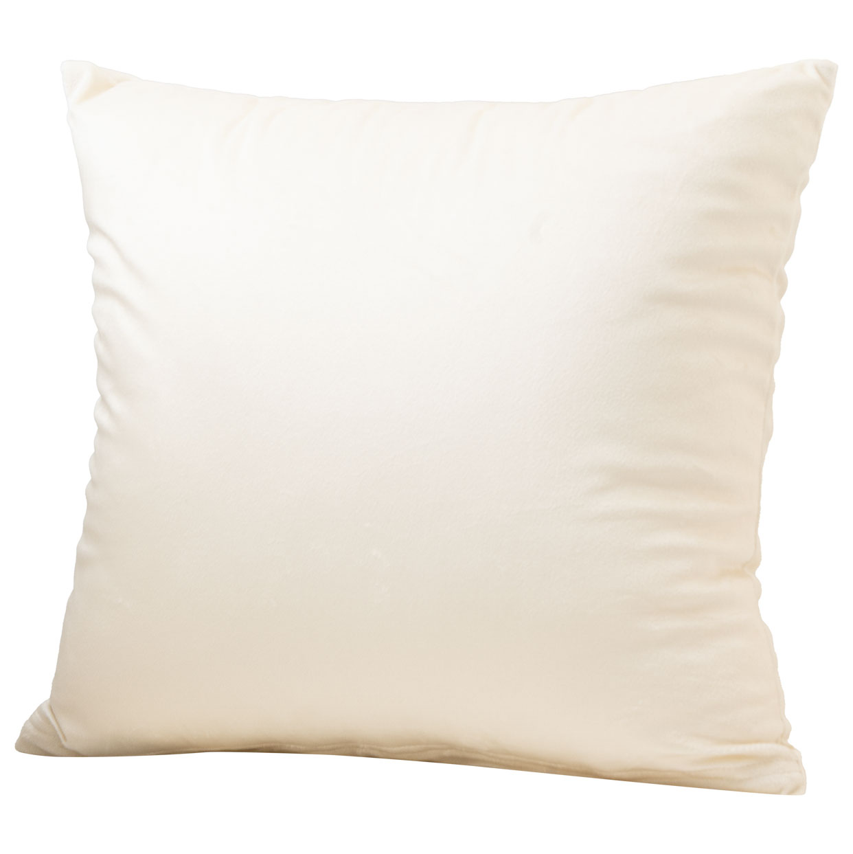 913006 Beauty Home Μαξιλαροθήκη 45 x 45 cm Βελούδο Εκρού - Image 1