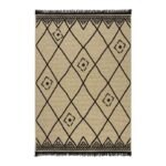 Beauty Home Διάδρομος ψάθα Sol Art 9757 67cm Μπεζ