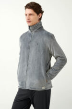 Fleece Ρόμπα Ζιβάγκο με Φερμουάρ - Image 5