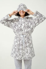 Fleece Ρόμπα με Φερμουάρ