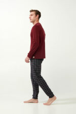 Πυτζάμα Interlock με Ταρτάν Μοτίβο - Image 2