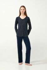 Πυτζάμα Micromodal με Πατιλέτα - Image 2