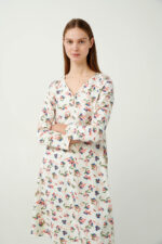 Φούτερ Φλοράλ Νυχτικό - Image 3