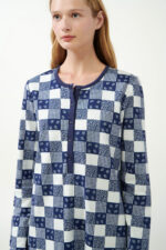 Νυχτικό Φούτερ Patchwork με Πατιλέτα - Image 3