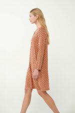 Φλοράλ Νυχτικό Micromodal με Πατιλέτα - Image 3