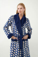 Σταυρωτή Ρόμπα σε Ρουστίκ Μοτίβο - Image 3