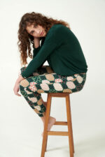 Πυτζάμα Viscose με Patchwork Μοτίβο - Image 3