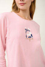 Interlock Πυτζάμα με Ρουστίκ Μοτίβο - Image 3