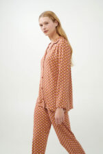 Φλοράλ Κουμπωτή Πυτζάμα Micromodal - Image 3