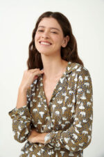 Κουμπωτή Πυτζάμα με Ελέφαντες - Image 3