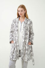 Σταυρωτή Fleece Ρόμπα με Λαγουδάκια - Image 3