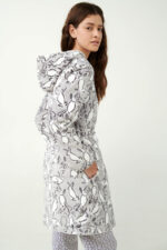 Fleece Ρόμπα με Φερμουάρ - Image 4