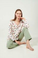 Φούτερ Πυτζάμα Εγκυμοσύνης και Θηλασμού - Image 4