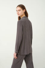 Κουμπωτή Πουά Πυτζάμα Micromodal - Image 4