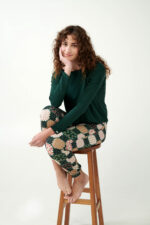 Πυτζάμα Viscose με Patchwork Μοτίβο - Image 4