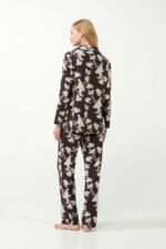 Φλοράλ Κουμπωτή Πυτζάμα Micromodal - Image 4