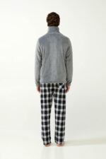 Fleece Ρόμπα Ζιβάγκο με Φερμουάρ - Image 4