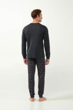 Πυτζάμα Interlock με Ταρτάν Μοτίβο - Image 3