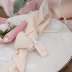 Beauty Home 10 Ετικέτες Χάρτινες με κορδέλα – Ροζ 5 x 2 cm - Image 3