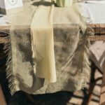 Beauty Home Ράννερ με ξέφτια – πρασινο ευκαλυπτου 30 cm x 3 m - Image 2