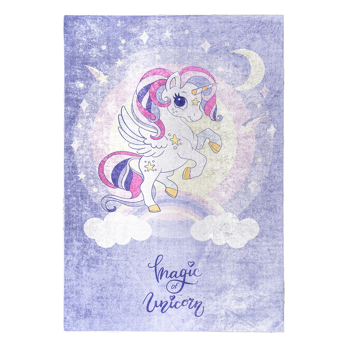 9593 Beauty Home Χαλί παιδικό Fun Art 9593 160x230 Λιλά - Image 1