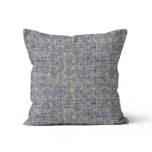 Beauty Home ΜΑΞΙΛΑΡΟΘΗΚΗ ΜΠΛΕ ΚΑΡΩ ΓΡΑΜΜΕΣ