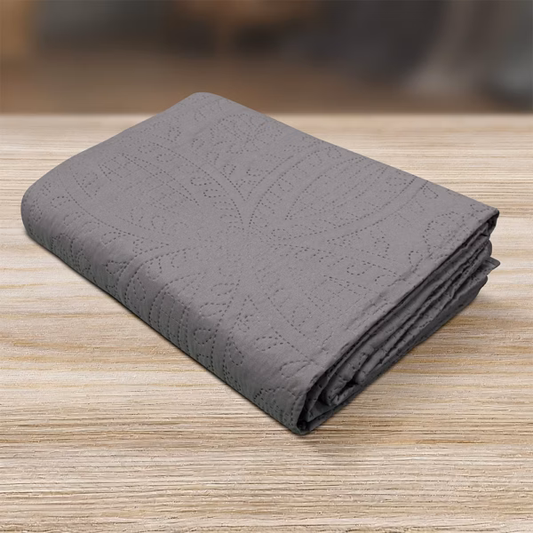 LINO ΚΟΥΒΕΡΛΙ LIGERO GREY 220X240