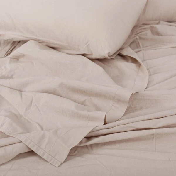 Beauty Home Σετ παπλωματοθήκη υπέρδιπλη Hilton Art 11151 230x250 Μπεζ